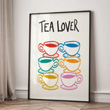 VinoCrab Moderne Voedselkunst Canvas – Abstracte Keuken- & Barwanddecoratie met Wijn en Krab