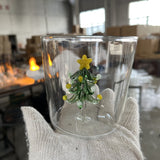 WinterGlim 3D Feestglas met Kerstboom