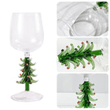 WinterGlim 3D Feestglas met Kerstboom