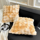 FluffyHugs Retro Pluche Kussensloop