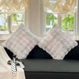 FluffyHugs Retro Pluche Kussensloop