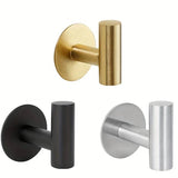 SteelHook Nova – Zelfklevende RVS Wandhaakset (1–3 Haken)