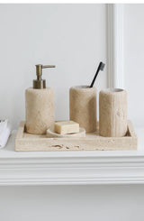 Nordic CaveStone Luxe Badkamer Accessoireset