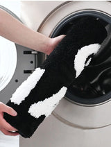 BathJoy “Get Naked” Badmat – Zacht, Pluizig & Absorberend Microfiber Vloerkleed voor Badkamer