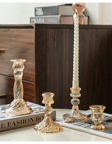 AuroraLuxe Europese Glazen Kandelaar