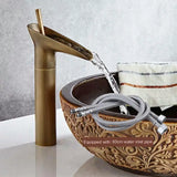 AquaCascade Luxe Waterval Wastafelmengkraan