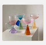 AuroraSip Luxe Cocktailglas met Kleurverloop
