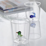 FloraPaw 3D Artistiek Glazen Drinkglas
