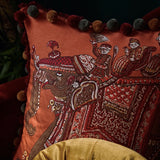 RoyalCaramel Luxe Tijgerprint Kussenhoes