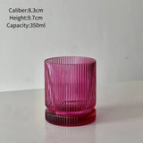 RoséRidge Geribbeld Drinkglas