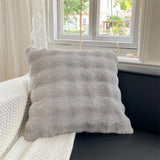 FluffyHugs Retro Pluche Kussensloop