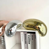 MeltedMirror Disco Bal Ornament – Handgemaakt Funky Spiegeldecor voor Tafel en Plank