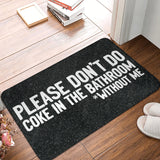 DoorLaugh Moderne Indoor Deurmat – Waterdicht, Antislip
