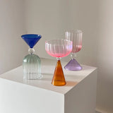 AuroraSip Luxe Cocktailglas met Kleurverloop