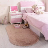 Luxe Ovale SilkTouch Woonkamer Vloerkleed