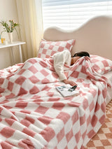 PandaPlush Flannel Fleece Nap Blanket