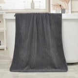 Ultrazachte koraalfleece absorberende handdoekenset