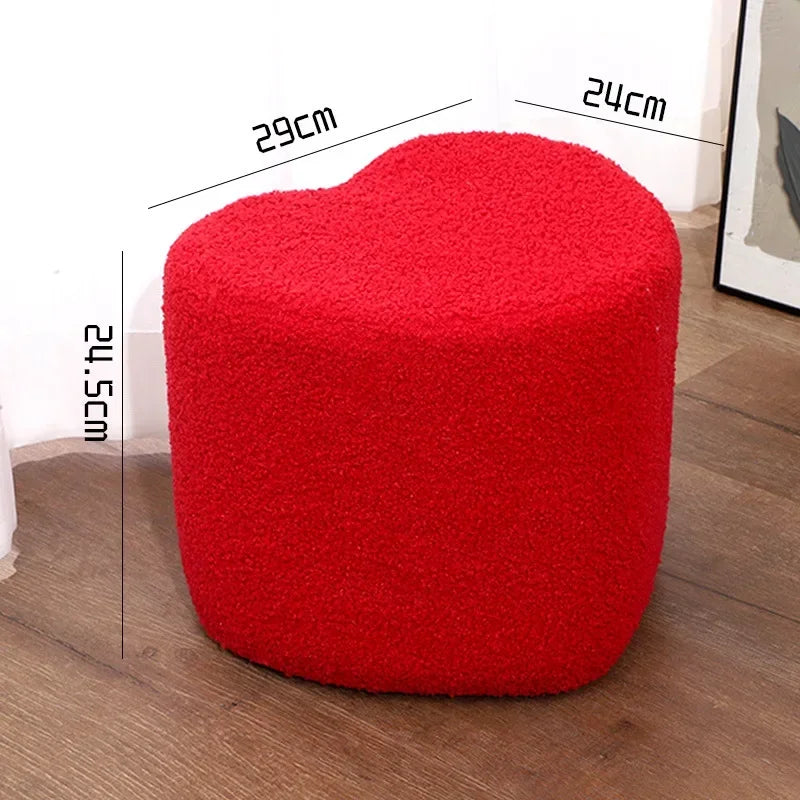 RosyTeddy Luxe Hartvormige Schoenenbank