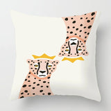 ArtZoo Abstracte Dieren Kussenhoes