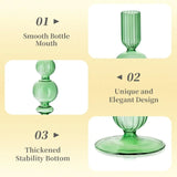 LumiÉclat 3-Delige Glazen Tafeldecor Set