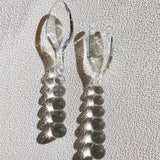 LumiFeast Lichtgewicht Transparant Glazen Dinnerware Set – Luxe Bestek