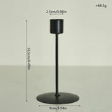 Auréline Gouden Metalen Kaarsenhouder