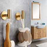 SteelHook Nova – Zelfklevende RVS Wandhaakset (1–3 Haken)