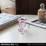 AuroraLuxe Europese Glazen Kandelaar