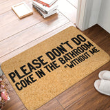 DoorLaugh Moderne Indoor Deurmat – Waterdicht, Antislip