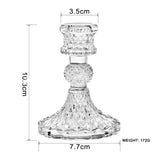 AuroraHeritage Retro Glazen Kaarshouder