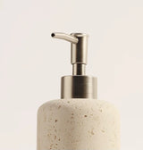 Luxe Kalksteen Tandenborstelhouder & Zeepdispenser Set