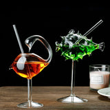 AquaMuse Fantasie Cocktailglas met Dierenvorm