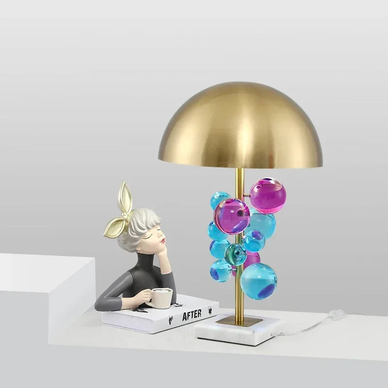 GloboLux Kristalkleur Tafellamp