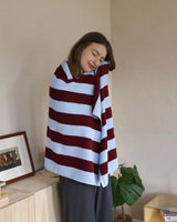 Luxe gestreepte gekamde katoenen handdoek