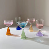 AuroraSip Luxe Cocktailglas met Kleurverloop
