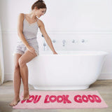 Luxe Roze Comfort Lang Vloerkleed – Waterdicht & Kleurvast Tapijt