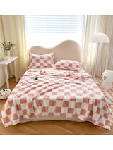 PandaPlush Flannel Fleece Nap Blanket