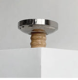 Nordic Luxe Aromatherapie Dienblad – Roestvrijstalen Decoratie Tray met Edelsteen Elementen