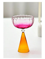 AuroraSip Luxe Cocktailglas met Kleurverloop
