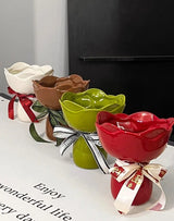 RoseBloom Keramische Rozenvaas