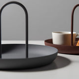 NordicCarry Ronde Draagbare Tray – Handige Opbergtray voor Sieraden en Kleine Objecten