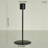 Auréline Gouden Metalen Kaarsenhouder