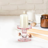 RoséAura Glazen Kaarsenhouder