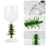 WinterGlim 3D Feestglas met Kerstboom