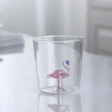 FloraPaw 3D Artistiek Glazen Drinkglas