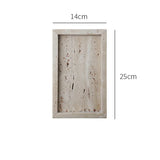 Wabi-Sabi Luxe Badkamer Set – Keramiek & Travertijn