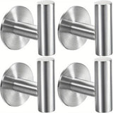 SteelHook Nova – Zelfklevende RVS Wandhaakset (1–3 Haken)