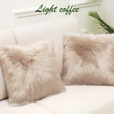 SoftLuxe Fluffy Fur Kussenhoes 45×45 cm