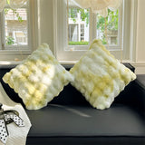 FluffyHugs Retro Pluche Kussensloop