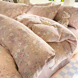 Kawaii Cute Bow Bedtextielset voor Meisjes en Vrouwen – Zacht Duvet Cover Set met Kussenslopen en Bedlaken, Single/Twin